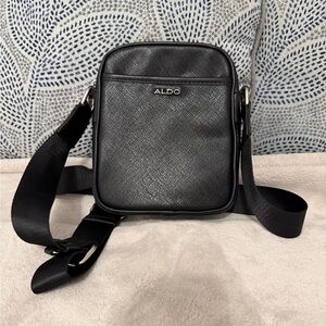 Aldo Men's Black Messenger Bag